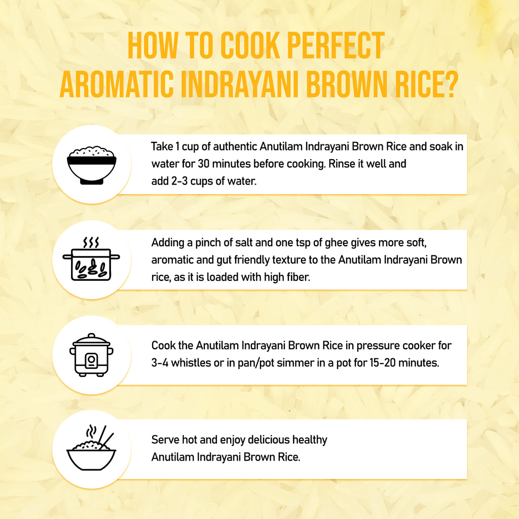 Anutilam Unpolished Brown Indrayani Rice