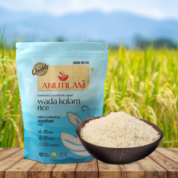 Nature's Delight Anutilam Wada Kolam Rice - 1kg