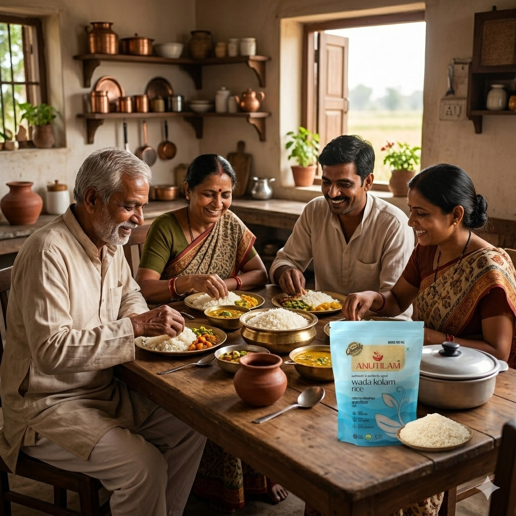 Nature's Delight Anutilam Wada Kolam Rice