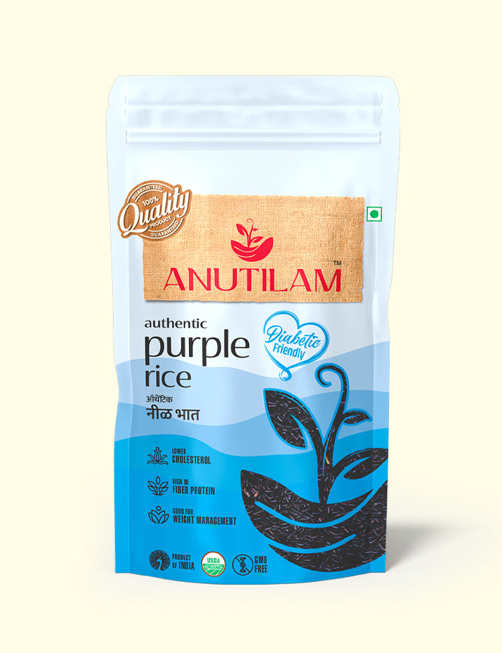 Royal Elegance Anutilam Premium Purple Rice - 1kg – Anutilam Rice